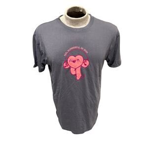 Wonderful Company Feel Wonderful 2024 Promo T-Shirt Gray Size L New Unworn